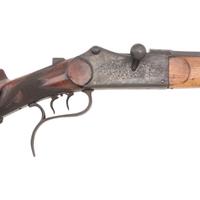 **Martini Style System Friebe Schuetzen Rifle by Pfau & Friebe