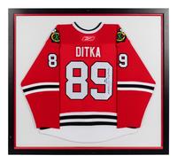 A Mike Ditka Chicago Blackhawks Presentation Jersey Formerly Displayed at Mike Ditka’s Restaurant