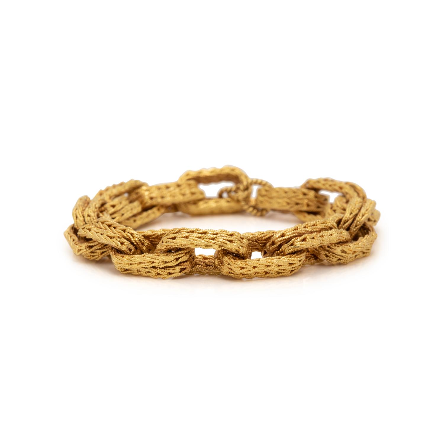 YELLOW GOLD BRACELET
