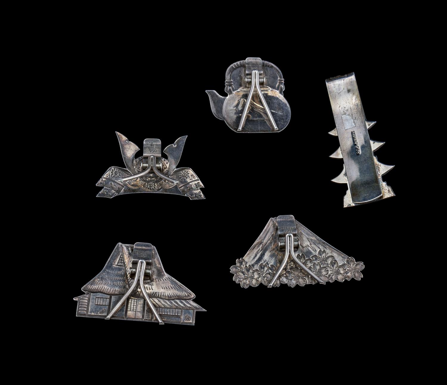 Six Japanese Scholar's Objects