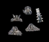 Six Japanese Scholar's Objects