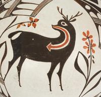 Group of Polychrome Pottery