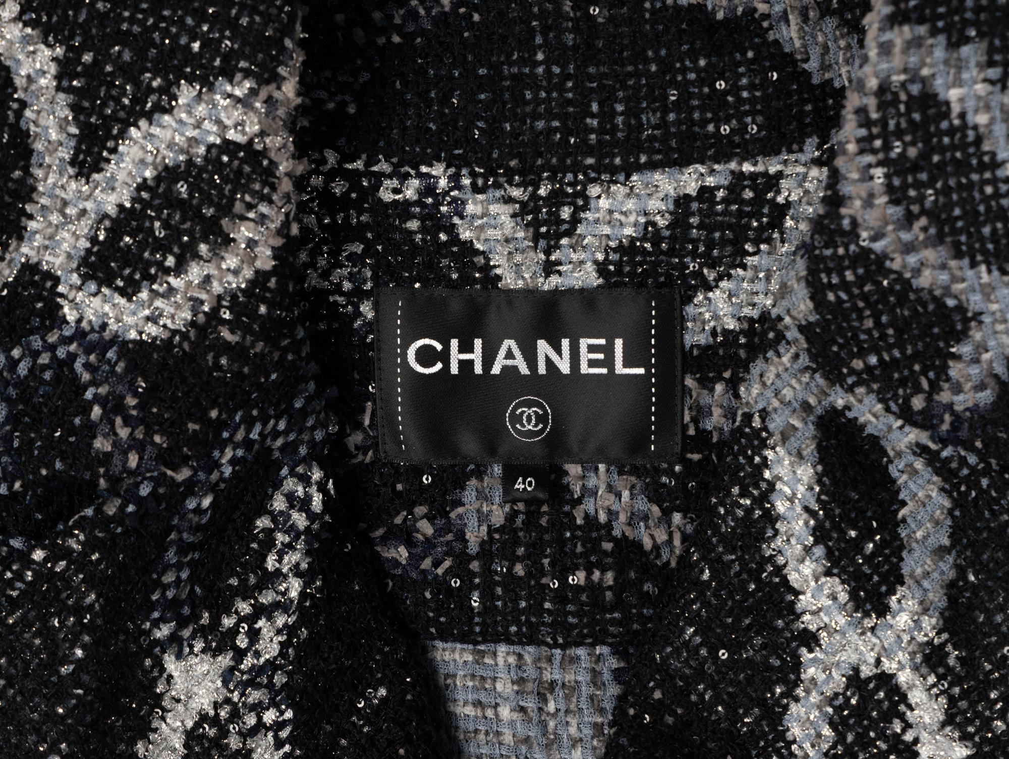 Chanel, Cropped Fantasy Tweed Jacket