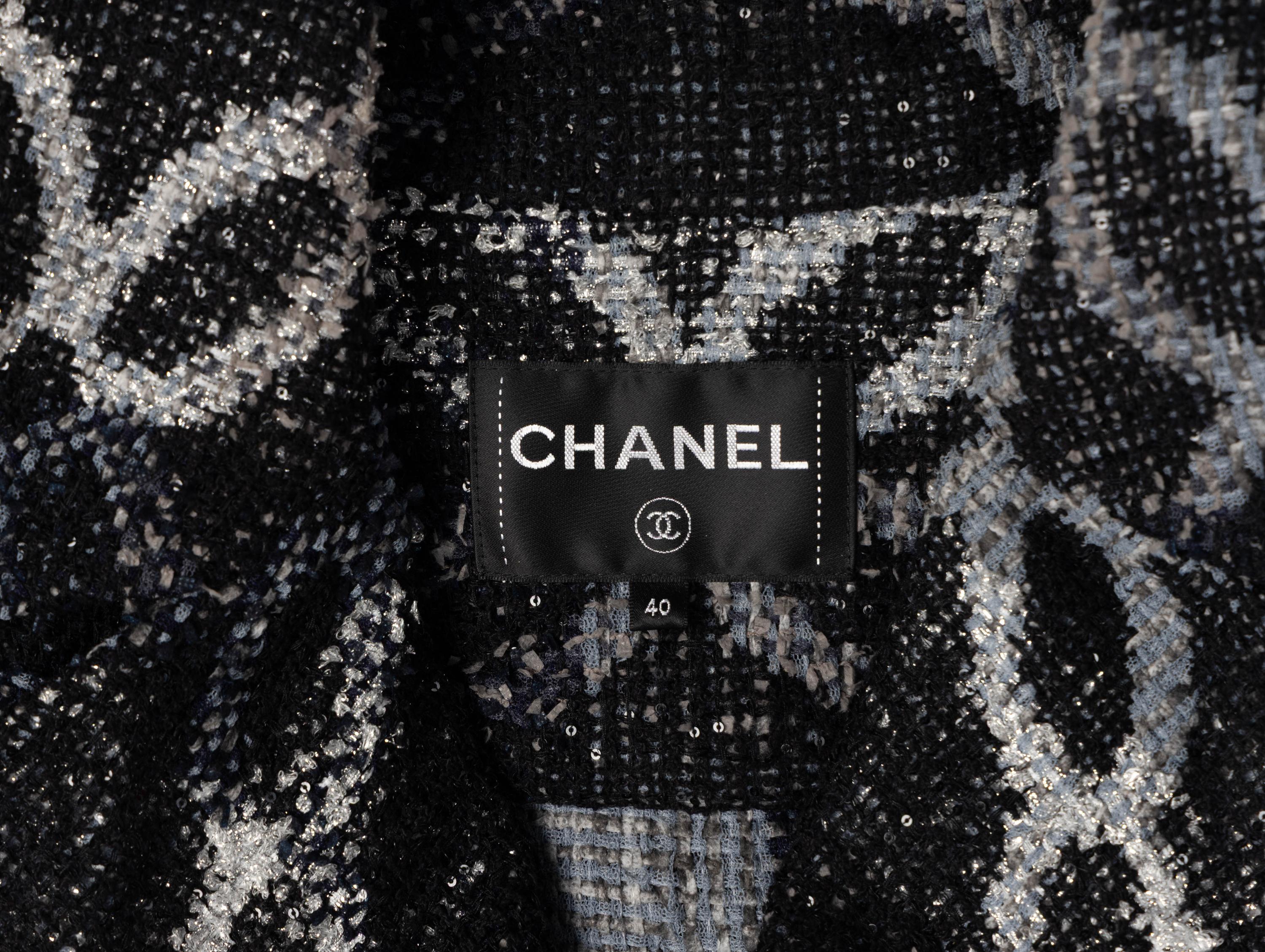 Chanel, Cropped Fantasy Tweed Jacket
