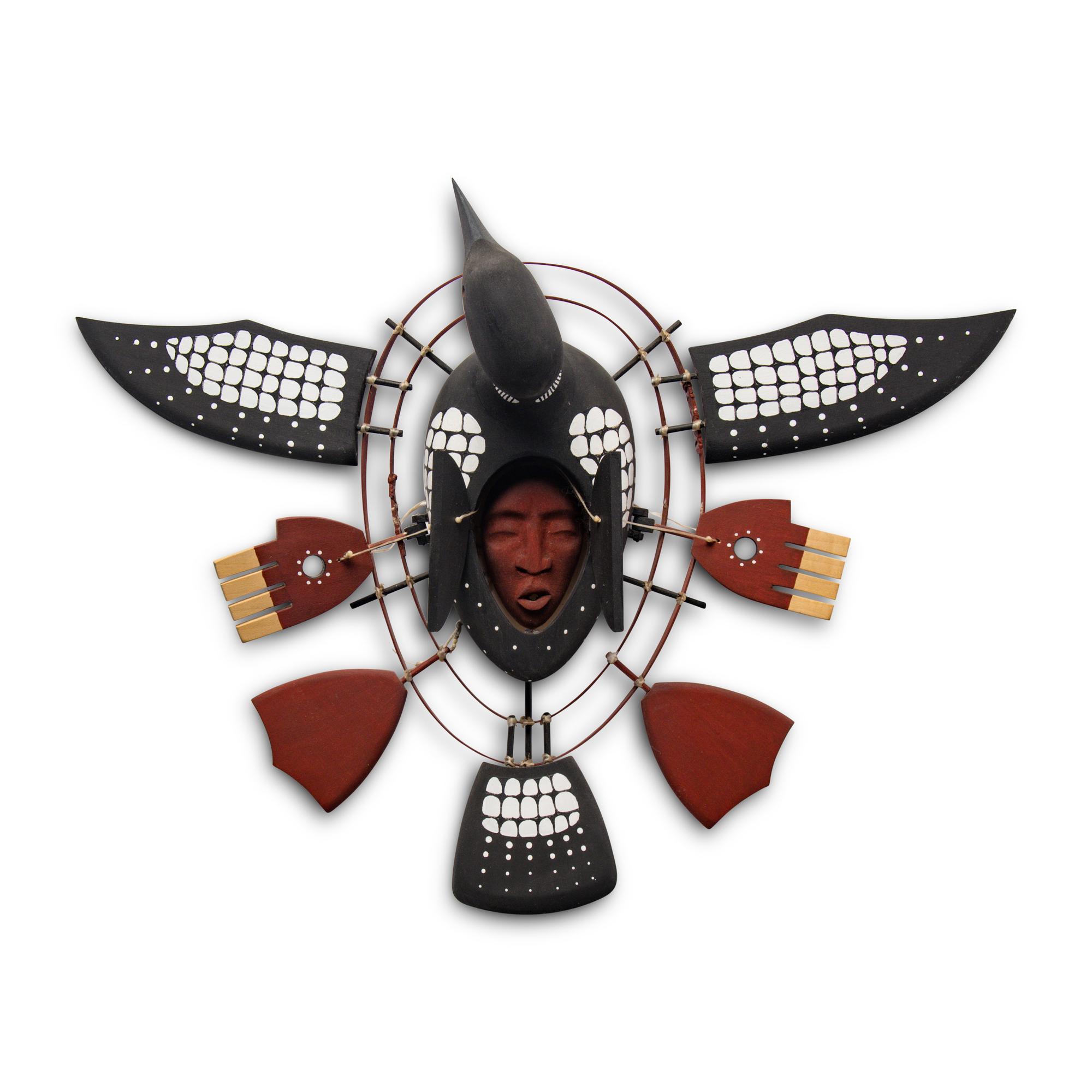 Jack Ayap’run Abraham (Yup'ik, b. 1956) — Transformational Loon Mask