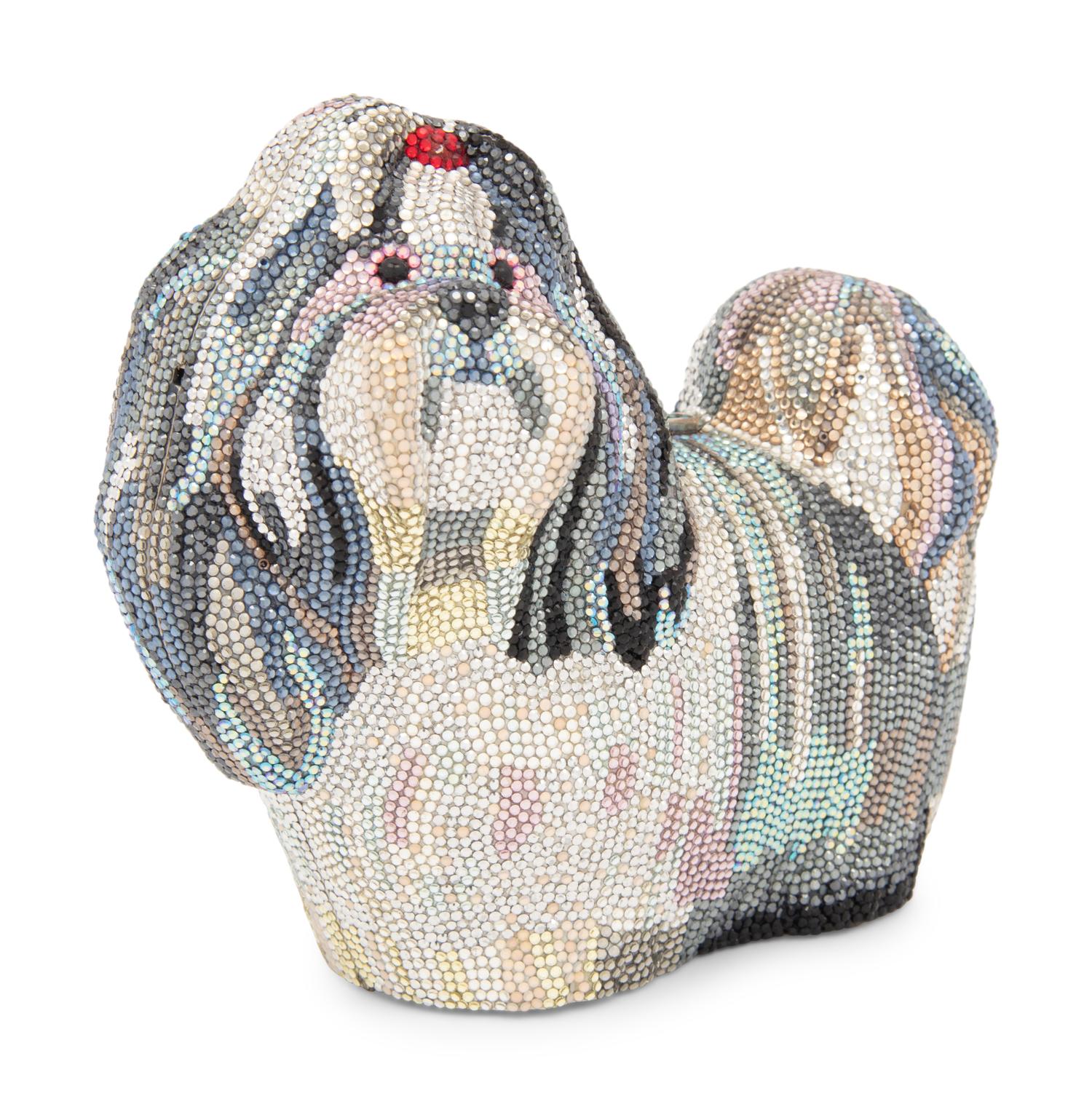 Judith Leiber Shih Tzu Minaudière