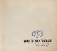 [Children's & Illustrated] Sendak, Maurice. Where the Wild Things Are