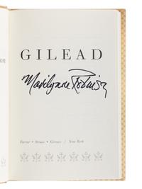ROBINSON, Marilynne (b. 1943). Gilead . New York: Farrar, Straus and Giroux, 2004.