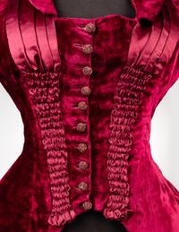 Three Evening Bodices, 1880s