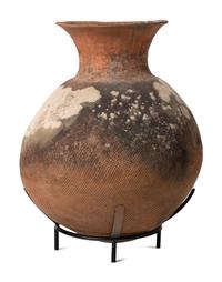 A Large African Earthenware Vessel