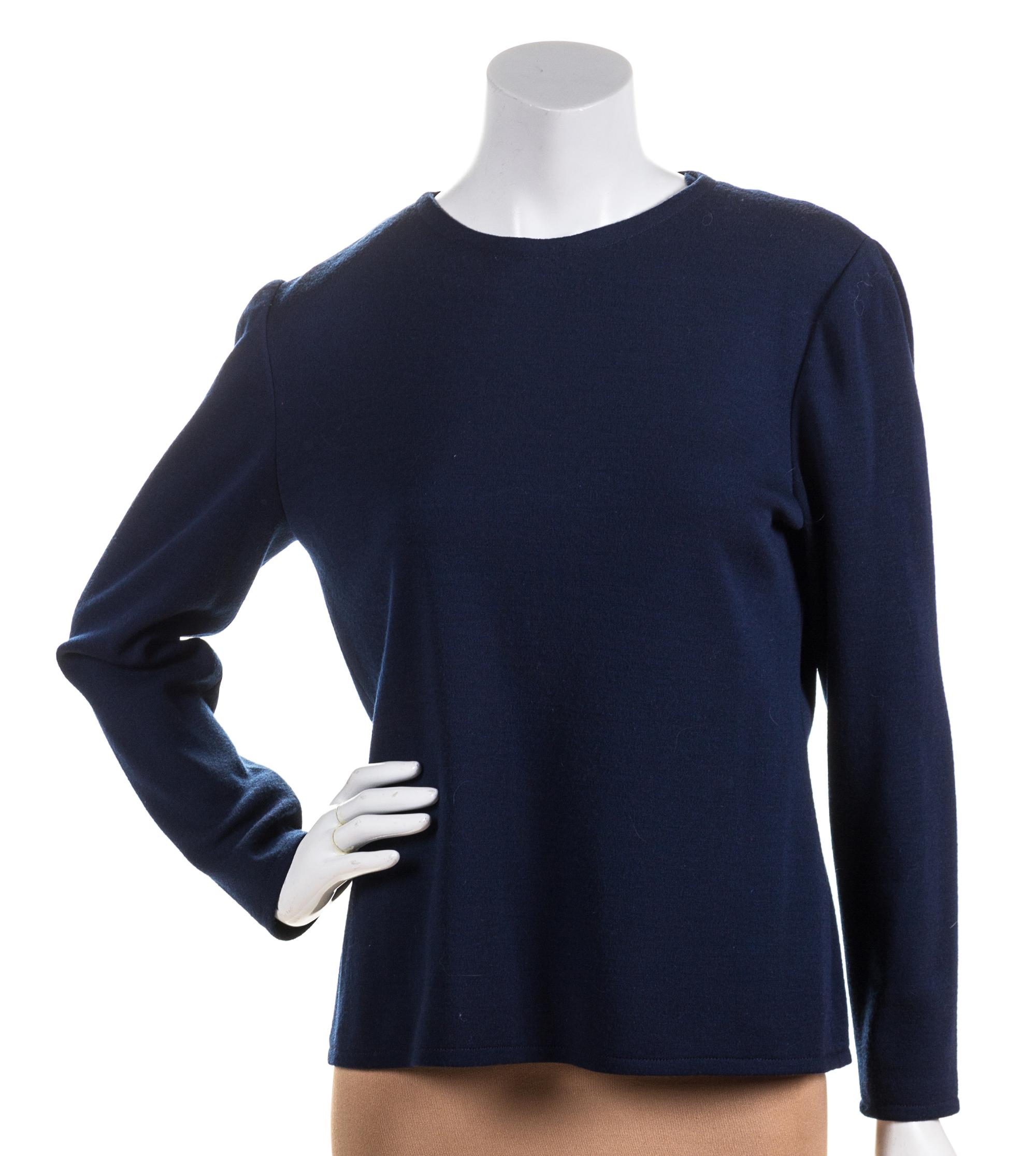 A Bill Blass Colorblock Wool Jacket, Size 10.