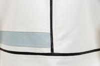 Two Ralph Rucci Leather Color Block Tops