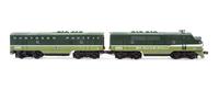 A Polychrome HO-Gauge Northern Pacific: Main Street of the North West Two-Car Diesel Locomotive