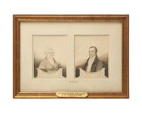 Thomas Handford Wentworth (American/Canadian 1781-1849), After Elkanah Tisdale (1792-after 1834), A Pair of Portrait Miniatures: Sarah Blair and Samuel Watkinson, of Middletown, Connecticut
