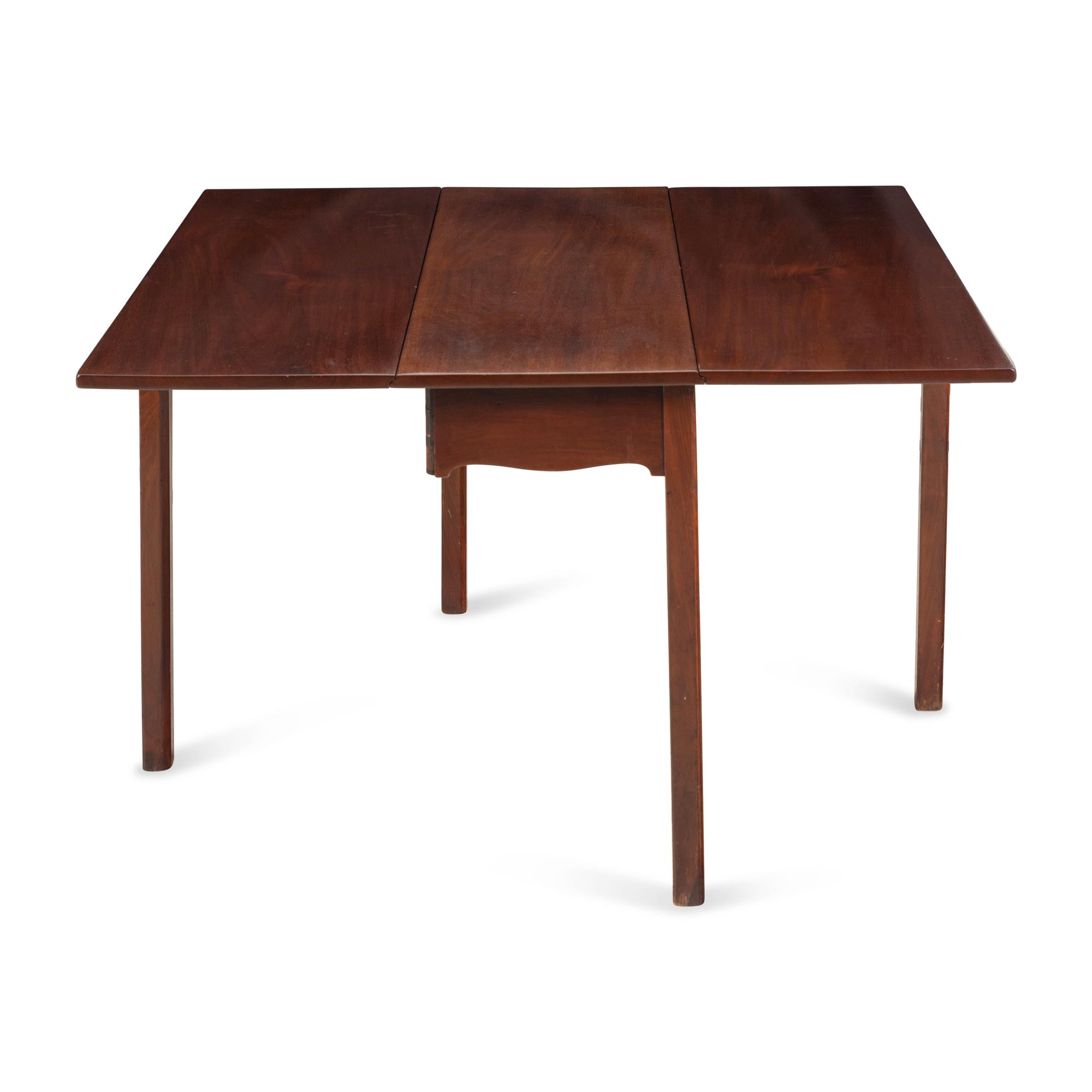 A George III Mahogany Drop-Leaf Table