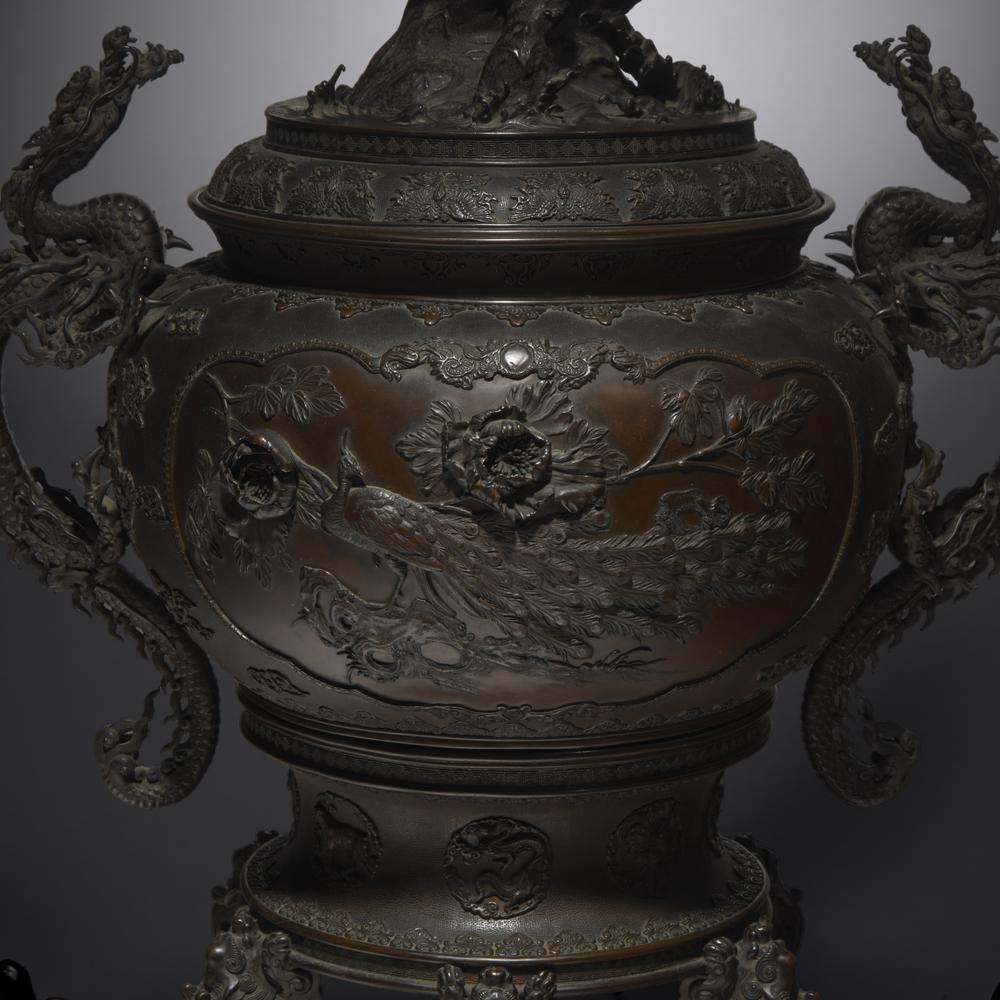 A Thai Silver Shrine and a Cigarette Box, 20th Century — 近代
