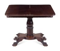 A Classical Mahogany Game Table