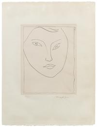 Henri Matisse, (French, 1869-1954), Portrait de Claude D., 1946