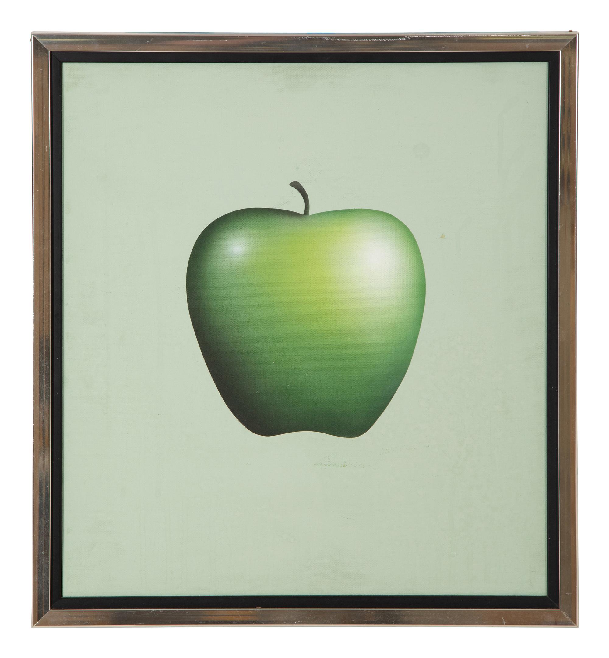 Apples , 1983 (two red, two yellow and one green)