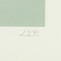 White Embossing on Gray: I-X (complete series)