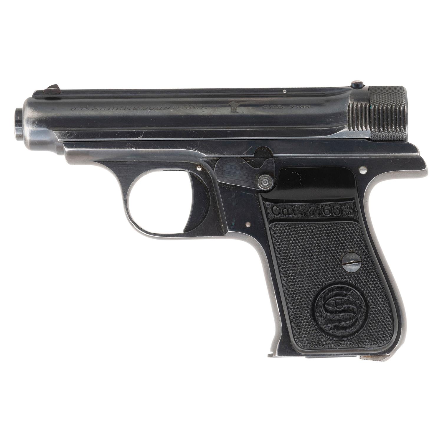 **JP Sauer & Sohn Model 1913 Pistol with Holster and Spare Magazine