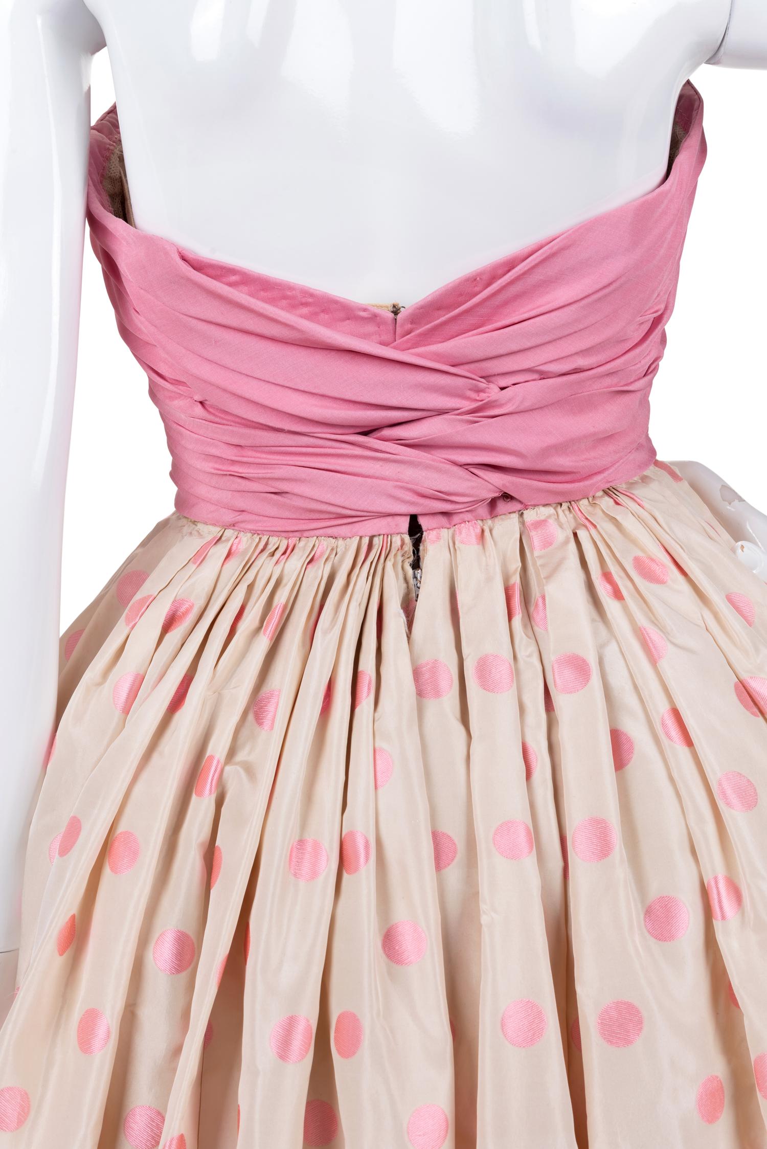 Pierre Balmain Haute Couture Dress, c1959