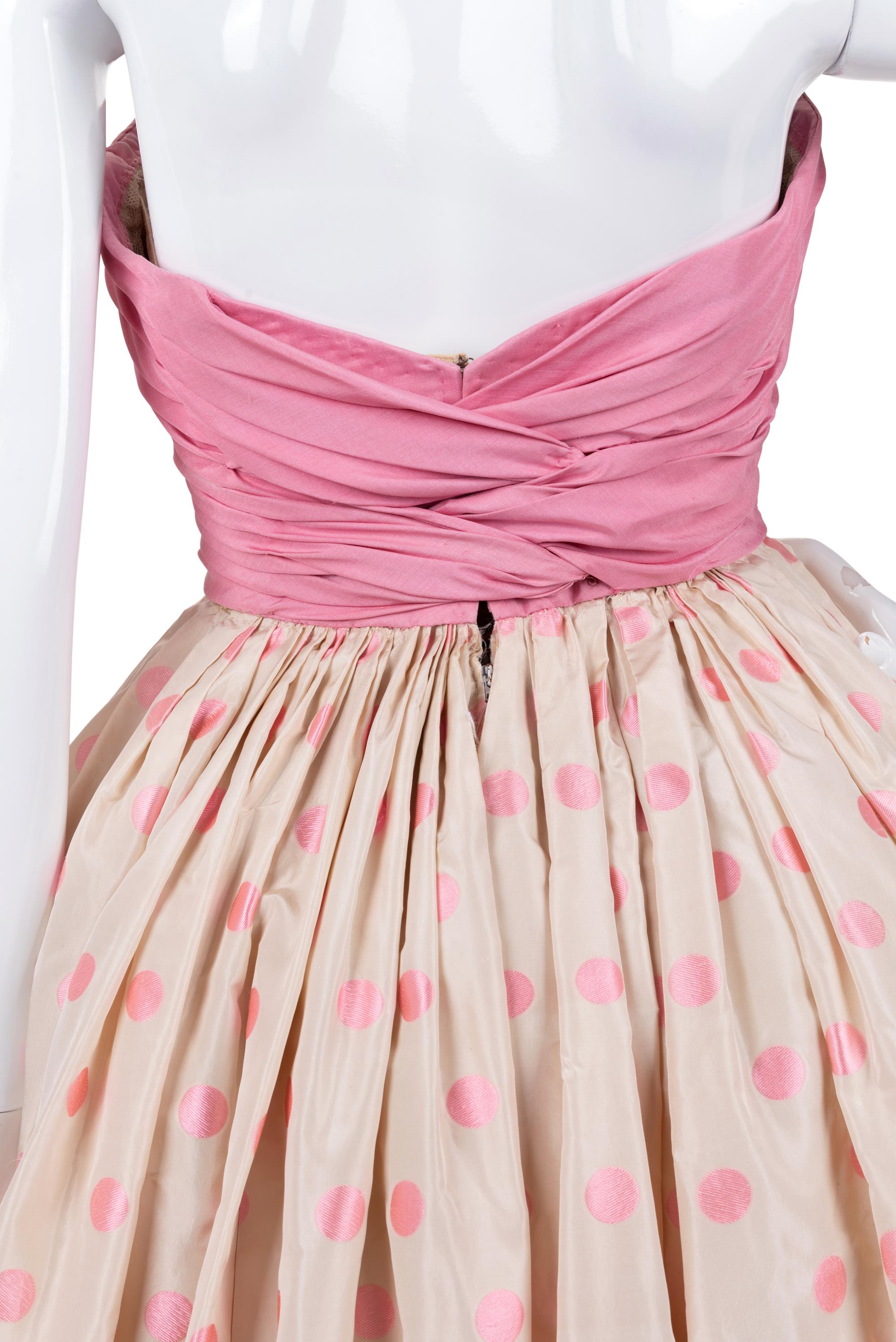 Pierre Balmain Haute Couture Dress, c1959