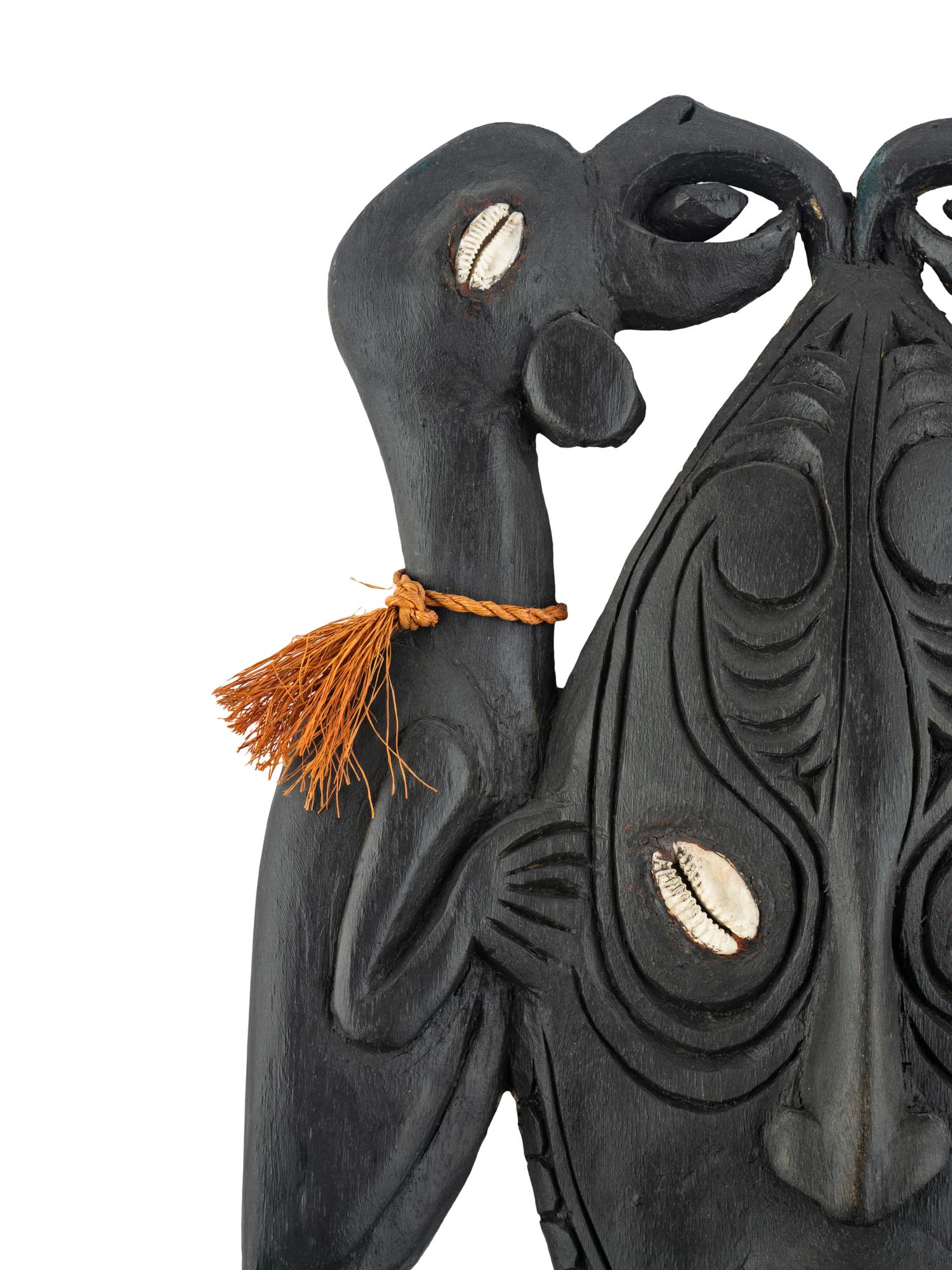 An Oceanic Carving