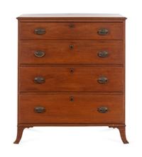 A Federal Cherry Chest of Drawers