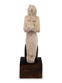 An Egyptian-Style Stucco Figure of Anubis