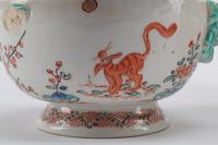 Two Continental Porcelain Inkwells