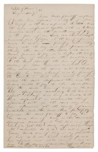 LINCOLN, Abraham (1809-1865). Autograph document signed under his firm’s name “Logan & Lincoln.” Sangamon County, Illinois, 31 March 1842.