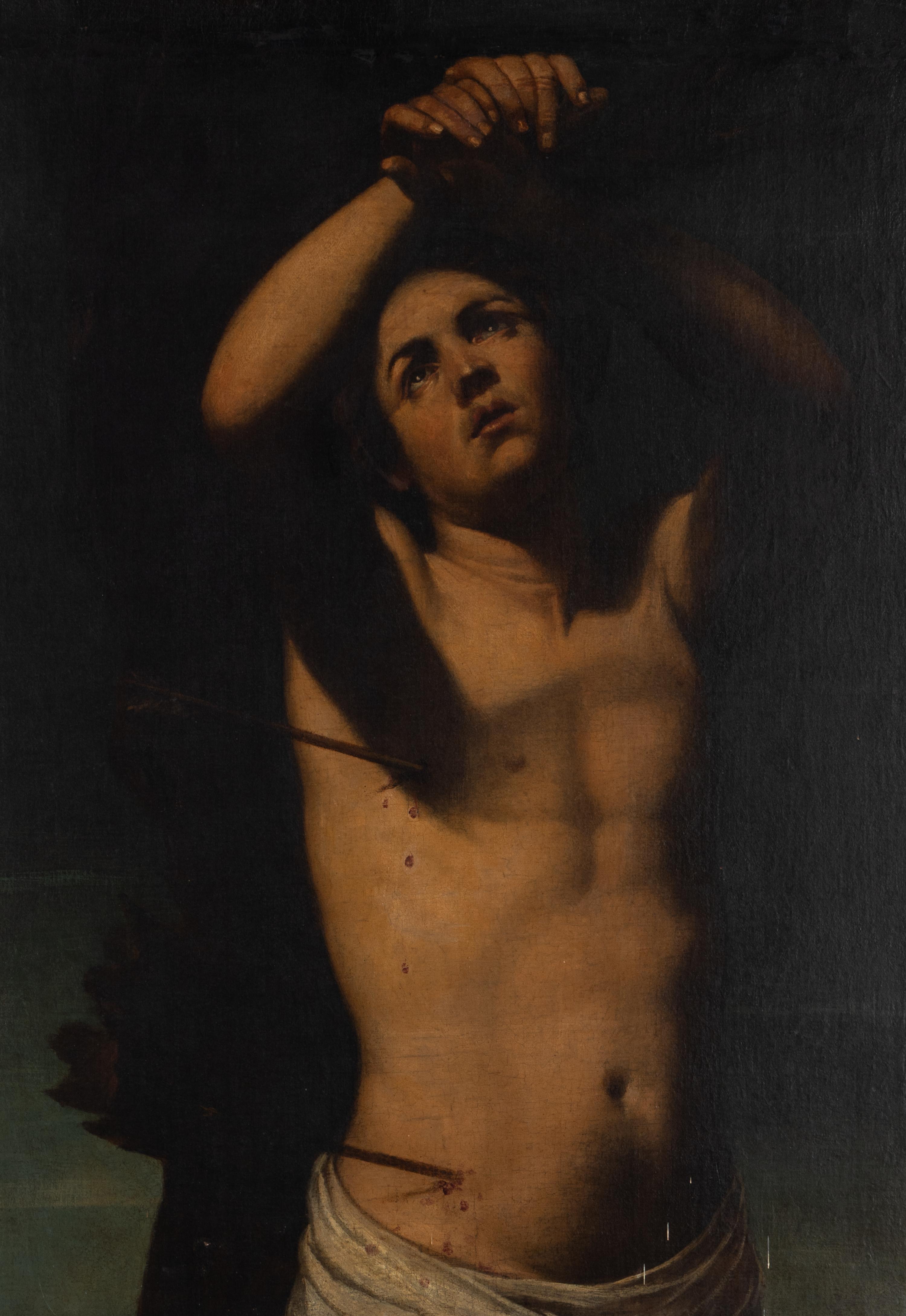 Follower of Guido Reni (Italian, 1575-1642) — The Martrydom of St. Sebastian