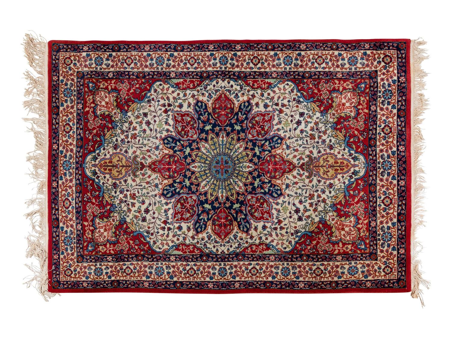 Two Persian Style Wool Rugs