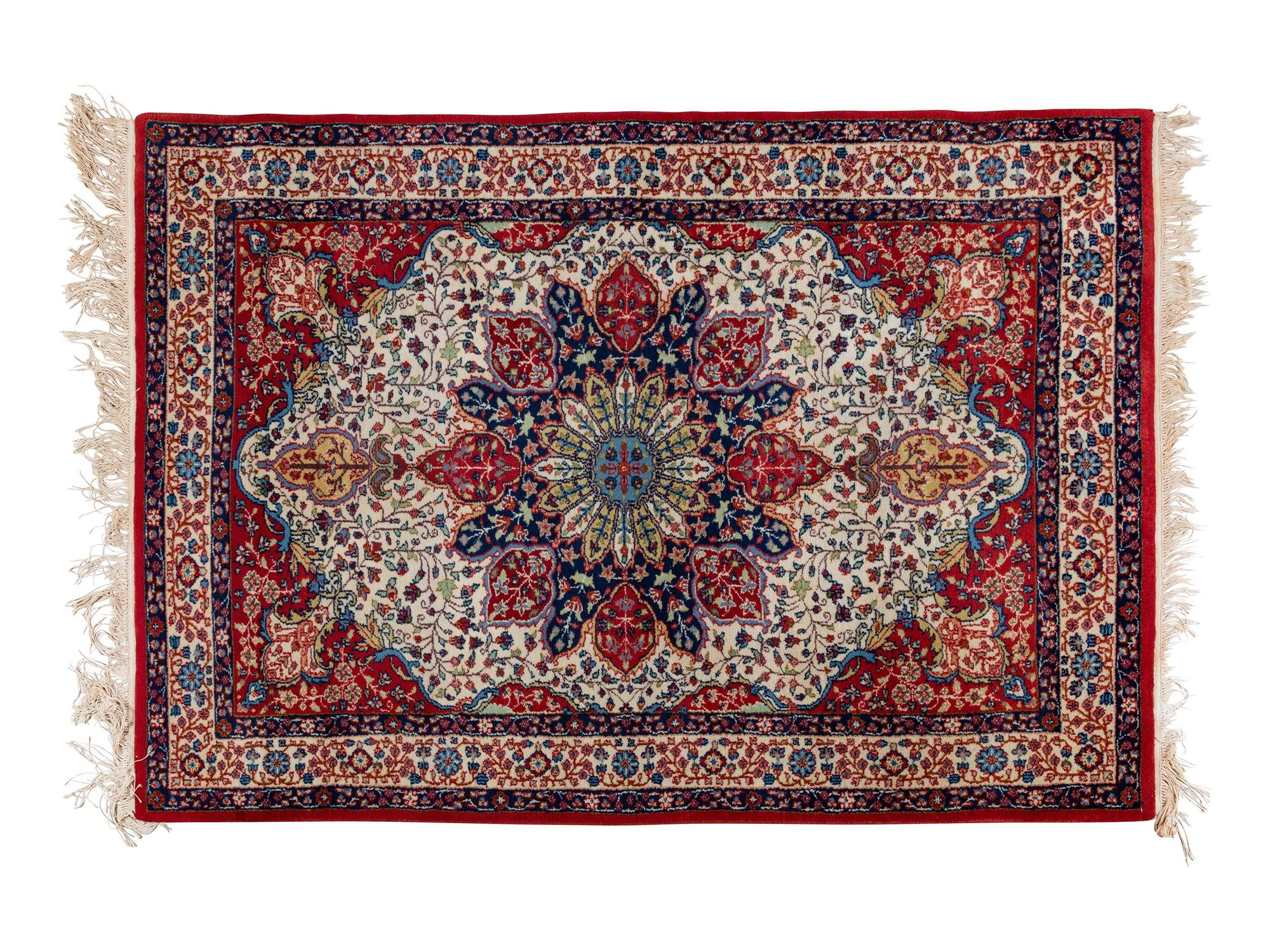 Two Persian Style Wool Rugs