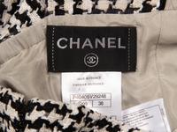 Chanel, Houndstooth Tweed Dress