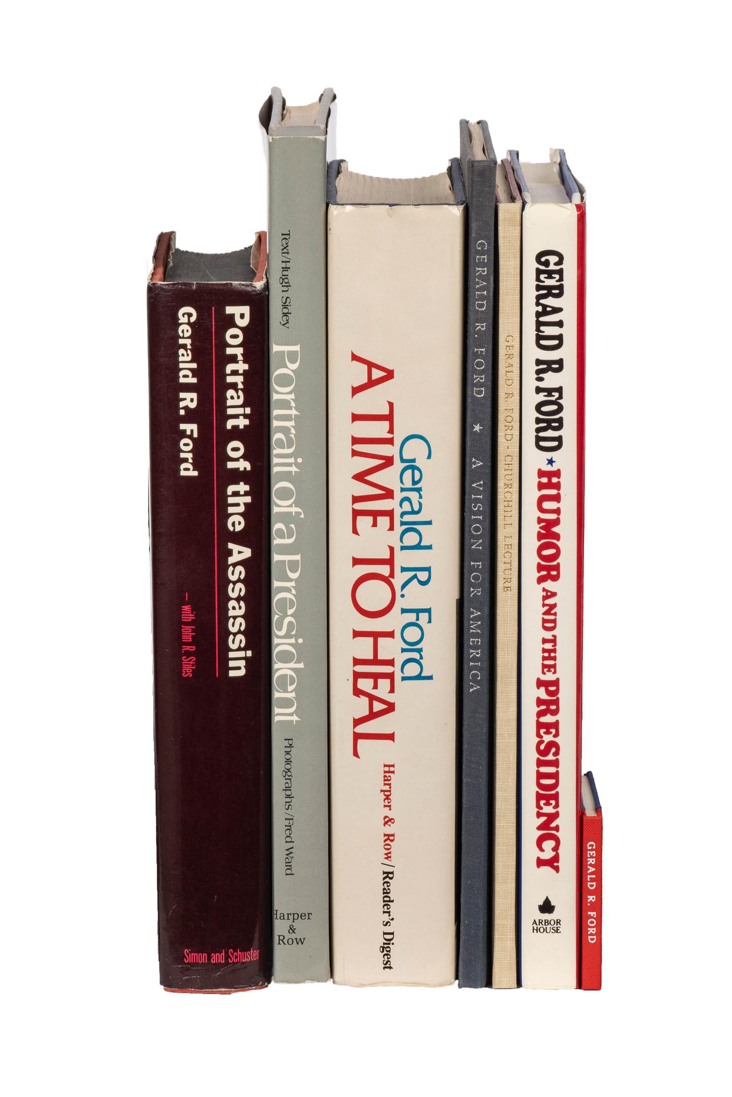 FORD, Gerald (1913-2006). A group of 7 signed books, including: