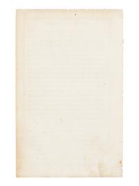 LINCOLN, Abraham (1809-1865). Inaugural Address. March 4, 1865 . [Washington, D.C., 1865].