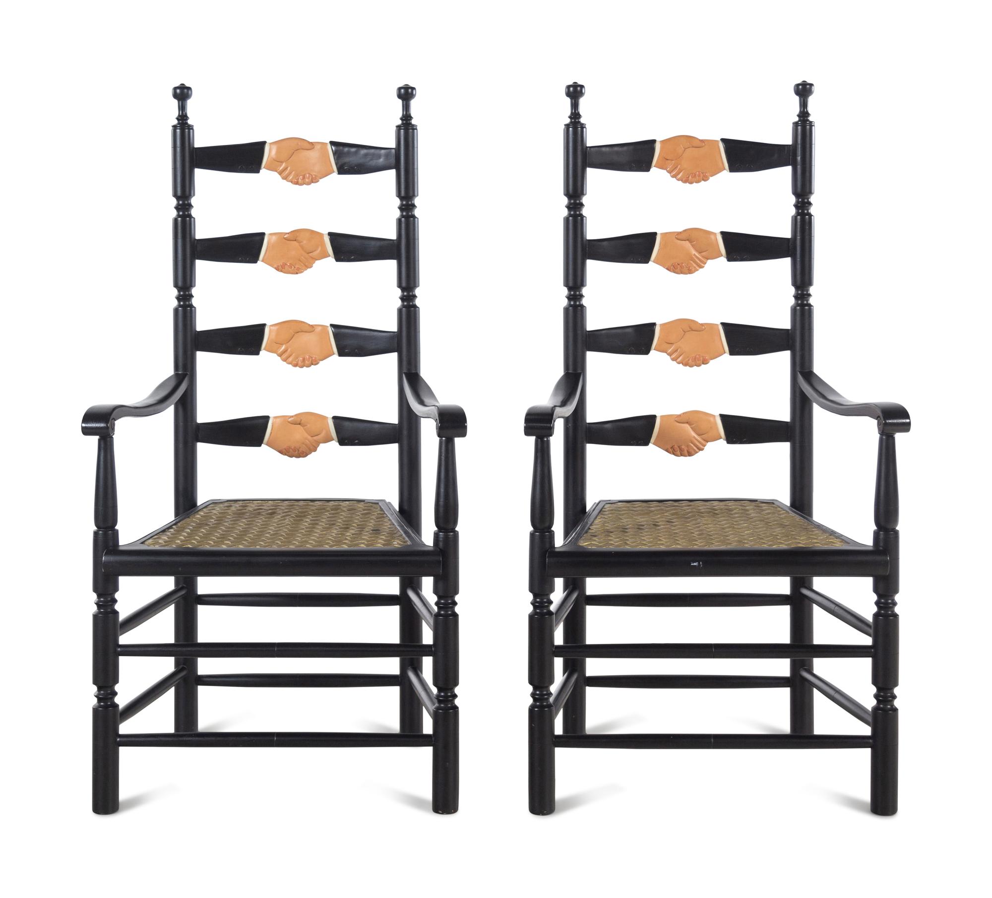 Pair of Armchairs, c. 1994