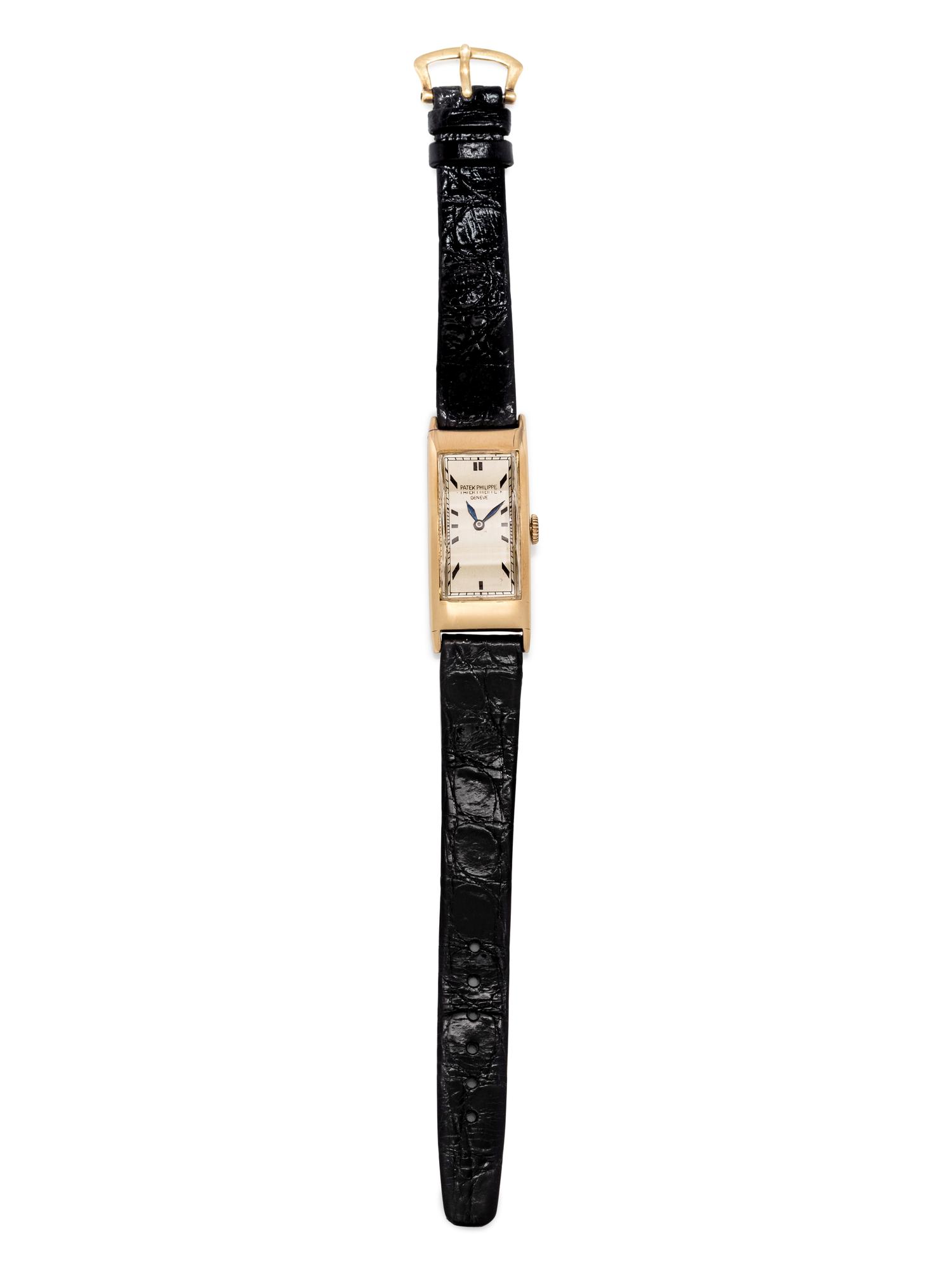 PATEK PHILIPPE, 18K YELLOW GOLD REF. 137 WRISTWATCH