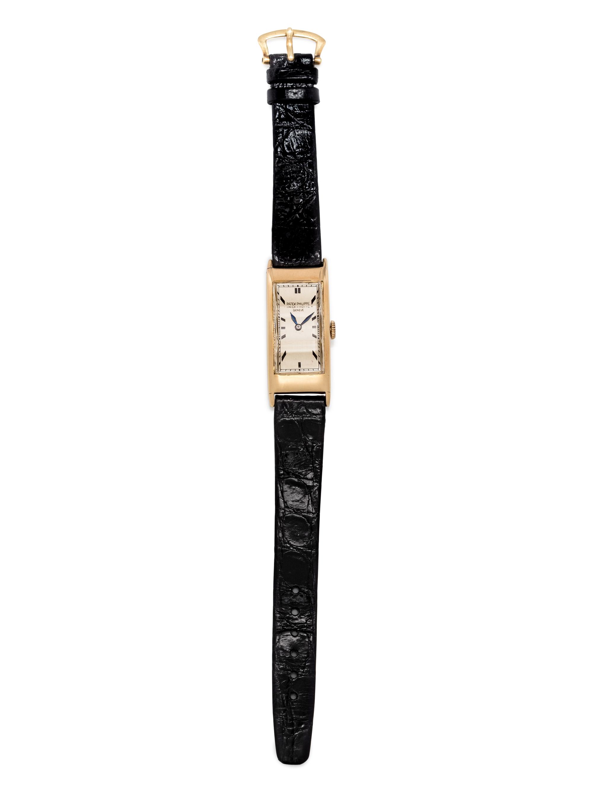 PATEK PHILIPPE, 18K YELLOW GOLD REF. 137 WRISTWATCH