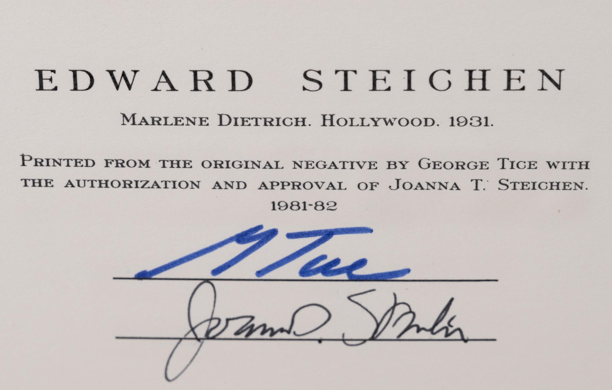 A group of twenty-one photographs (from Twenty-five Photographs printed by George Tice with labels signed by George Tice and Joanna Steichen)