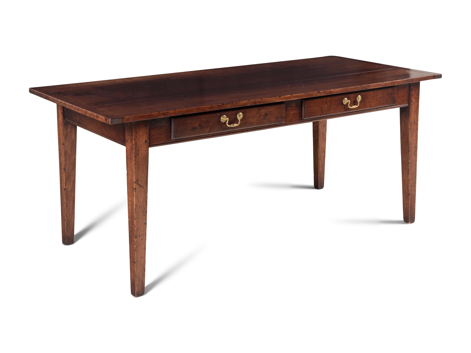 An English Provincial Pine Work Table