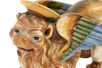 An Italian Faïence Figure of a Mythical Beast