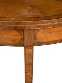 A George III Kingwood and Mahogany Flip-Top Games Table