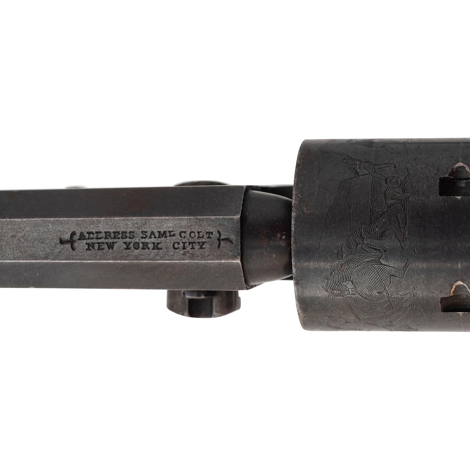 Colt Baby Dragoon with Rammer or Early Pocket Model 1849 with Square Back Triggerguard