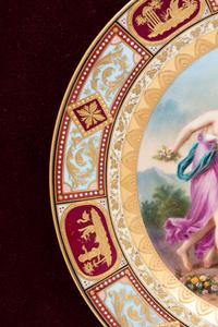 A Vienna Porcelain Cabinet Plate