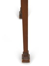 A George III Style Flip-Top Demilune Table