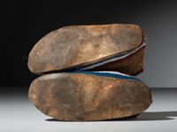 Sioux Beaded Hide Moccasins