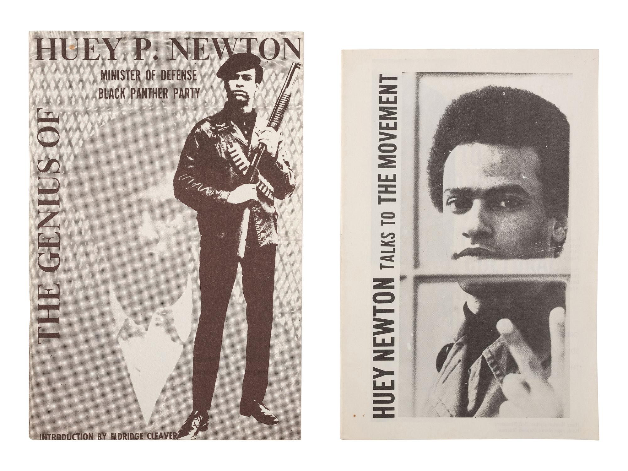 [BLACK PANTHERS]. Pamphlets associated with Huey Newton and Eldridge Cleaver, including: